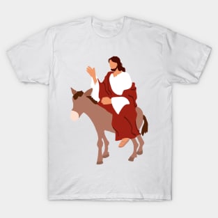 jesus riding donkey T-Shirt